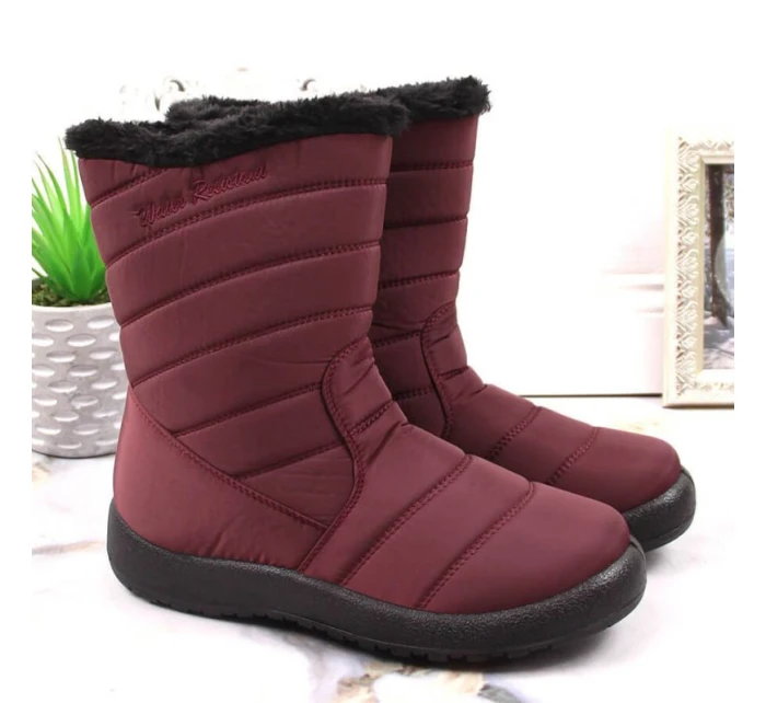 NEWS W EVE378B zateplené sněhové boty