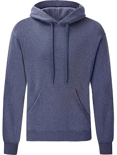 Fruit of the Loom Classic Hooded Sweat Mikina s kapucí 16.2208 heather navy