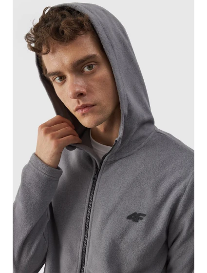 Pánský s kapucí Regular Šedý model 21674966 - 4F Pánský s kapucí Regular Šedý model 21674966 - 4F