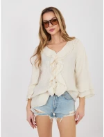 Koszula IT KS model 22031474 jasny beżowy - FPrice