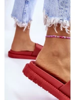 Dámské pantofle Big Star - červené Dámské pantofle Big Star - červené