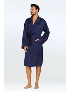 Pánský župan Lukas tmavě modrý - DKaren