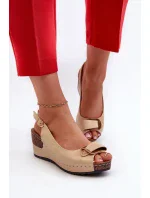 Bota na klínech model 197171 Step in style Bota na klínech model 197171 Step in style