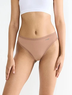 sloggi GO Crush High leg C3P - BROWN - SLOGGI BROWN - SLOGGI