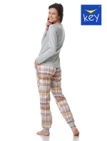 Klíč LNS 458 B23 Flanel S-XL dámské pyžamo Klíč LNS 458 B23 Flanel S-XL dámské pyžamo