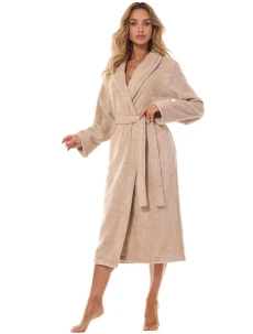 L&L 2408 dlouhý dámský župan M-2XL