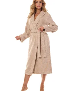 L&L 2408 dlouhý dámský župan M-2XL