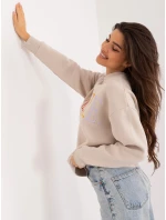 Bluza model 20170712 beżowy - FPrice