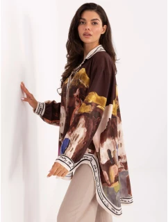 Koszula IT KS model 21393051 brązowy - FPrice