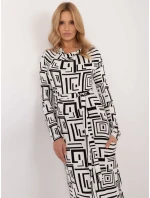 Sukienka LK SK model 20572072 biało czarny - FPrice