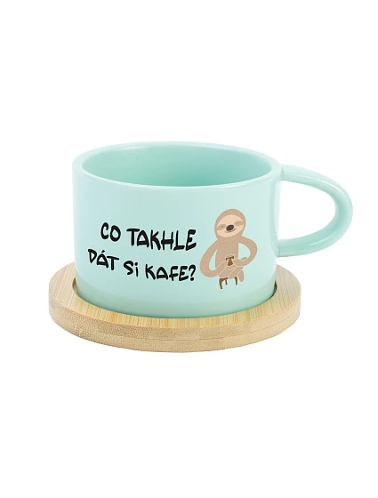 CO TAKHLE DÁT SI KAFE? - mint hrníček makronka 200 ml