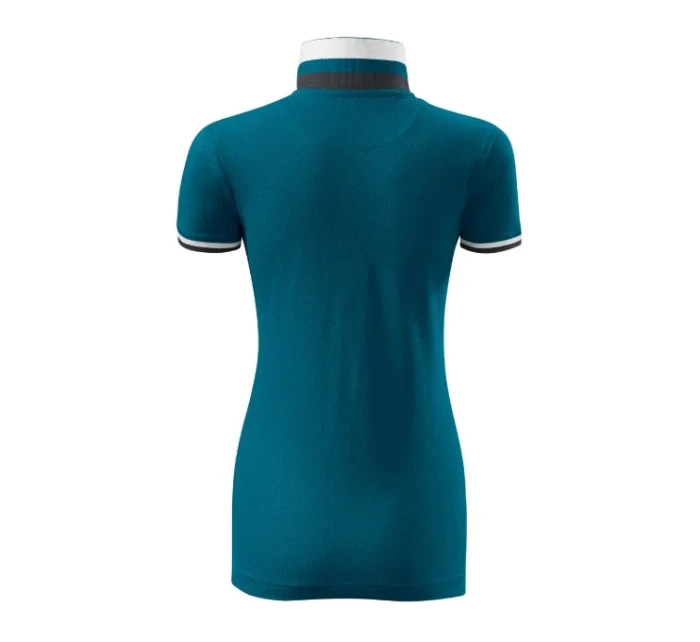 Collar Up polokošile dámská petrolejová