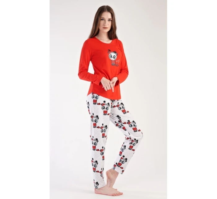 Dámské pyžamo dlouhé model 18976670 - Vienetta Secret