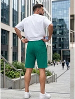 Spodenki męskie dresowe zielone model 22280121 - FashionStreet