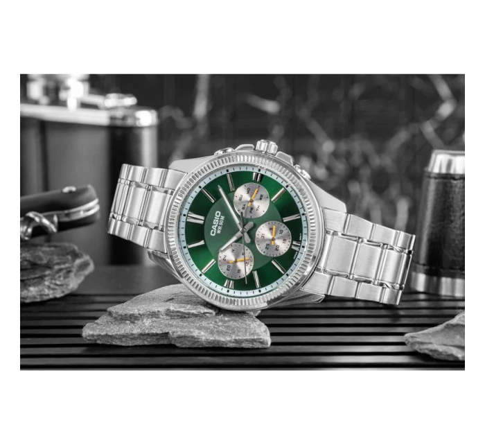 CASIO MTP-1375D-3AVDF Pánské hodinky + krabice CASIO MTP-1375D-3AVDF Pánské hodinky + krabice