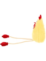 SEDÍCÍ SLEPICE 18CM JARNÍ DEKORACE