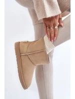 Dámské sněhule Cross Jeans MM2R4023C Beige Dámské sněhule Cross Jeans MM2R4023C Beige