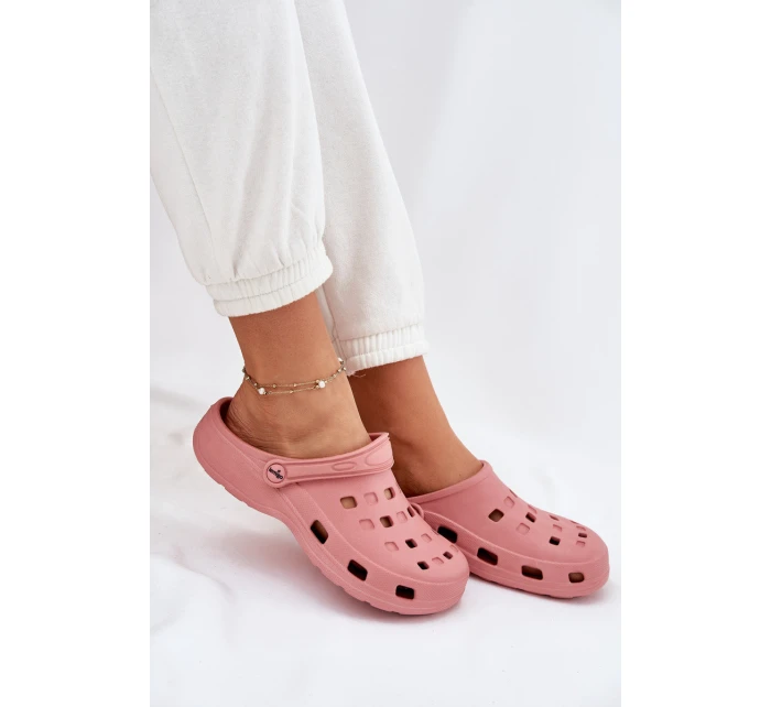 Dámské Pěnové Pantofle Růžové model 21698098 - Boto Dámské Pěnové Pantofle Růžové model 21698098 - Boto