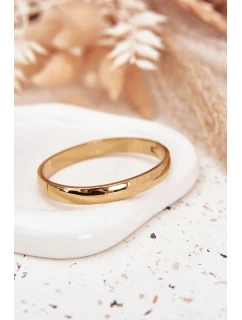 Náramek ze nerezové oceli zlatý