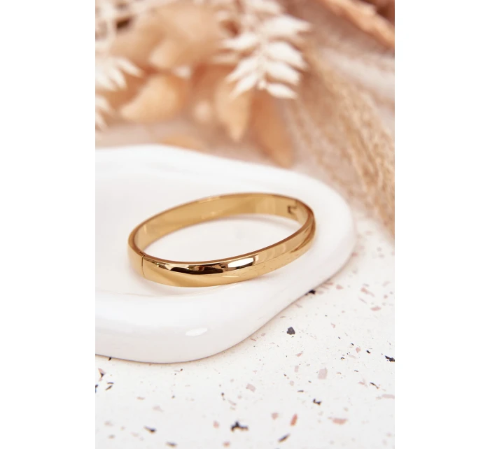 Náramek ze nerezové oceli zlatý Náramek ze nerezové oceli zlatý