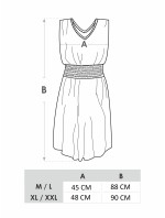Dámské krátké letní šaty model 17399660 Multicolour - Yoclub