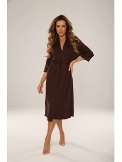 Dámský župan dlouhý  model 2614006 - De Lafense