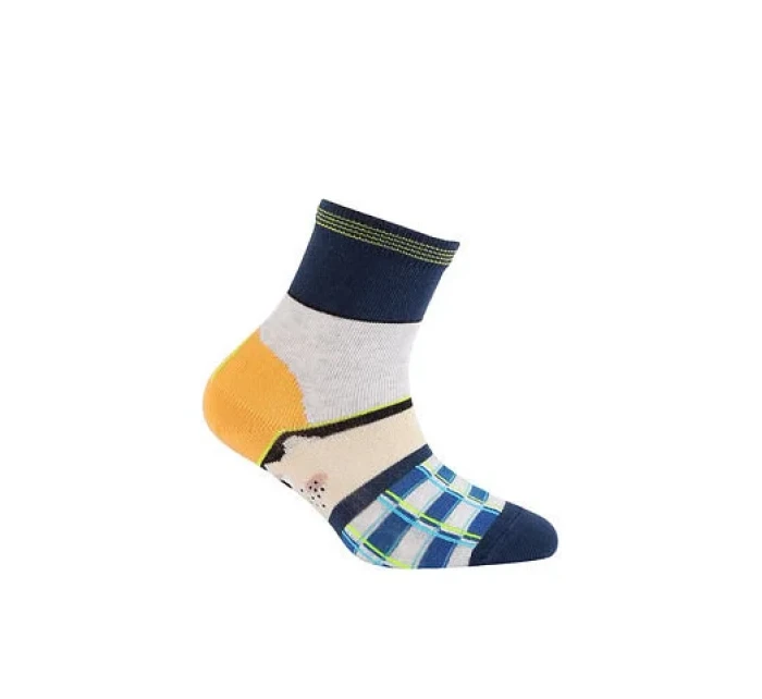 Skarpety  chłopięce wzorowane model 16127234 - Wola
