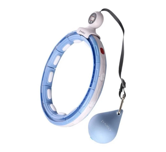 Hula Hop HMS HHM15 s magnetem a závažím modrá + počítadlo Hula Hop HMS HHM15 s magnetem a závažím modrá + počítadlo