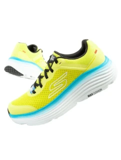 Skechers Max Cushioning pánská sportovní běžecká obuv light lime green