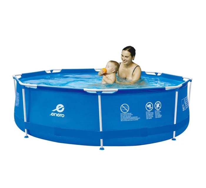 BAZÉN S OVÁLNÝM RÁMEM 360X76CM ENERO