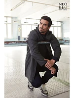 Men Nepromokavá pánská bunda deep black model 22499612 - NEOBLU