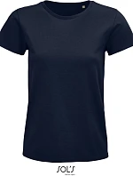 SOL'S Pioneer Women Dámské tričko z bio bavlny 25.3579 french navy
