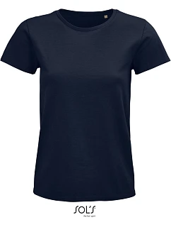 SOL'S Pioneer Women Dámské tričko z bio bavlny 25.3579 french navy