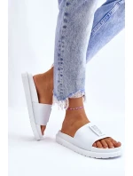Dámské pantofle Big Star LL274428 Bílé Dámské pantofle Big Star LL274428 Bílé