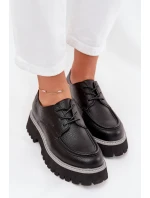 Dámské Mokasíny Se Šněrováním Big Star model 21705295 Černé - Big Star Shoes