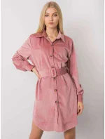 Šaty DHJ SK 10333.12P tmavě růžová Šaty DHJ SK 10333.12P tmavě růžová