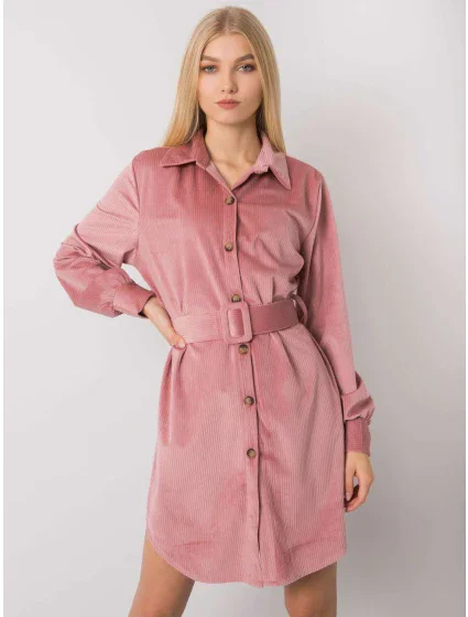 Šaty DHJ SK 10333.12P tmavě růžová Šaty DHJ SK 10333.12P tmavě růžová