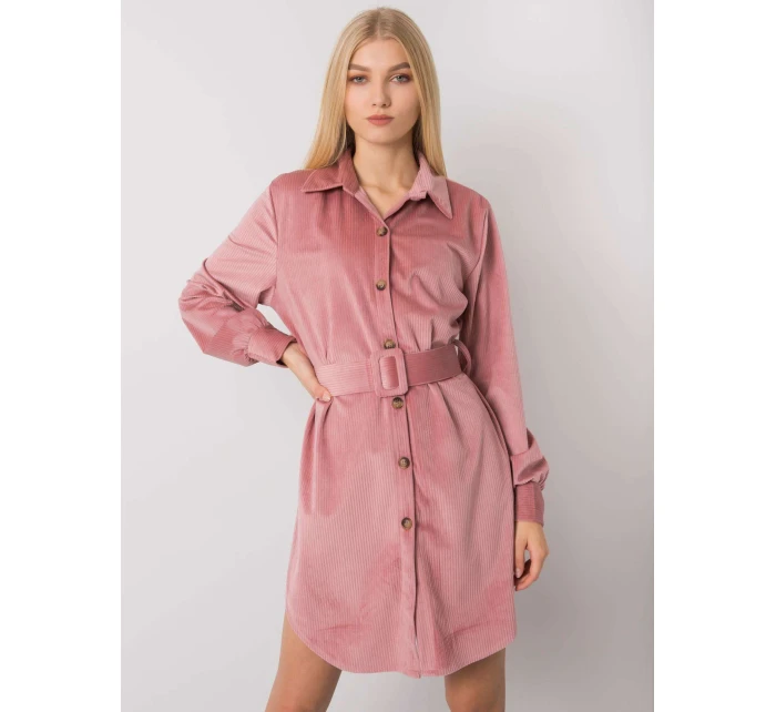 Šaty DHJ SK 10333.12P tmavě růžová Šaty DHJ SK 10333.12P tmavě růžová