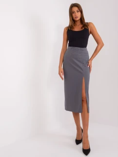 Spódnica LK SD model 18985280 ciemny szary - FPrice
