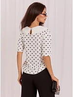 Bluzka MI BZ model 22272227 biały - FPrice Bluzka MI BZ model 22272227 biały - FPrice