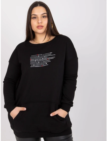 Mikina RV BL 7124.01 černá Mikina RV BL 7124.01 černá