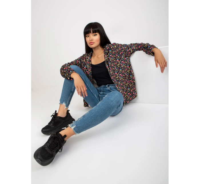 Mikina RV BL 8121.29 černá a žlutá Mikina RV BL 8121.29 černá a žlutá