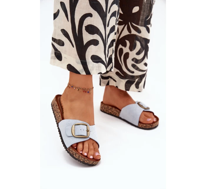 Pantofle model 216074 Step in style Pantofle model 216074 Step in style