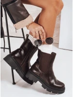 FashionStreet hnědé dámské boty ZY1208