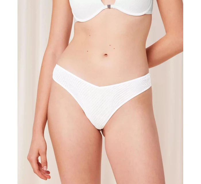 Dámské kalhotky Harmony Spotlight High Leg Brazilian - WHITE - bílé 0003 - TRIUMPH