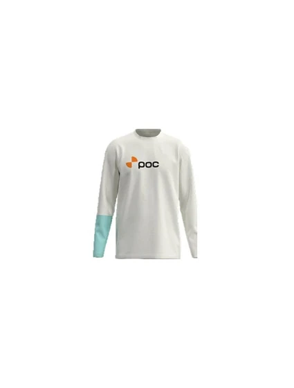 Tričko POC L/S Tee, bílé Tričko POC L/S Tee, bílé