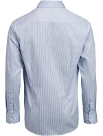 J.Harvest & Frost YB 50 Slim Men Keprová košile s dlouhým rukávem 63.5002 sky blue stripe J.Harvest & Frost YB 50 Slim Men Keprová košile s dlouhým rukávem 63.5002 sky blue stripe