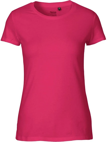 Neutral O 81001 Dámské tričko z bio bavlny 77.8101 pink Neutral O 81001 Dámské tričko z bio bavlny 77.8101 pink