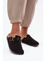 Dámské pantofle s kožešinou s Černé model 21715154 - Boto Dámské pantofle s kožešinou s Černé model 21715154 - Boto
