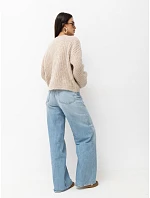 Sweter PM SW model 22334149 beżowy - FPrice Sweter PM SW model 22334149 beżowy - FPrice